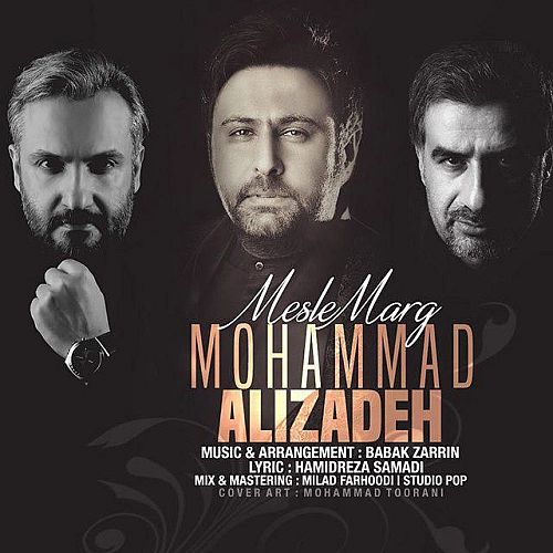 Cover artwork for Mesle Marg by Mohammad Alizadeh